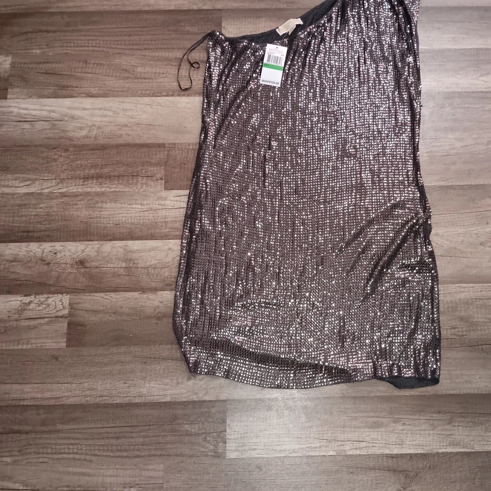 Micheal Kors Shimmering Sleeveless Dress